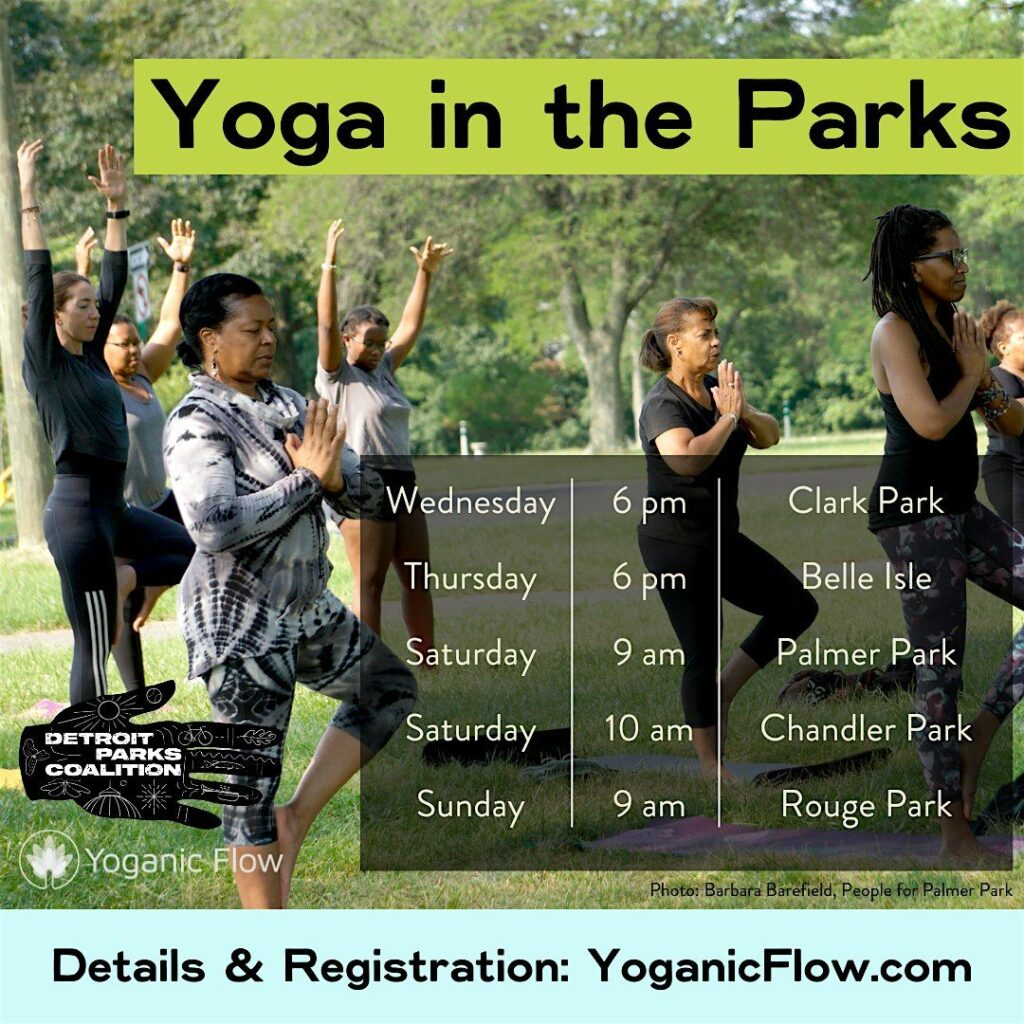 Detroit Free Yoga Classes