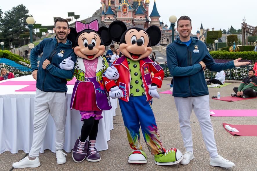 Yoga by Disney Fun Run in Paris