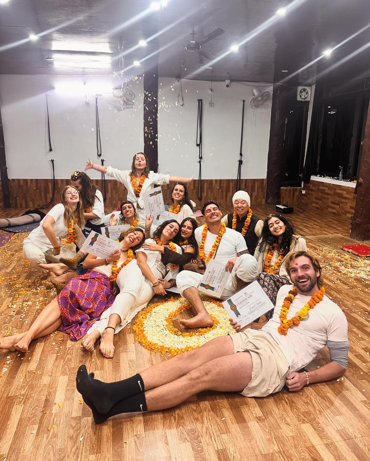 yoga teacher training in Rishikesh at Pyramid Yogshala