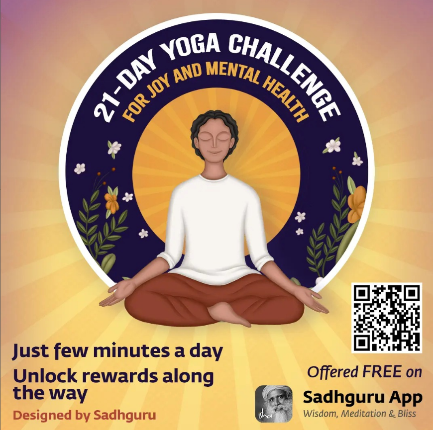 Sadhguru App Yoga Challenge